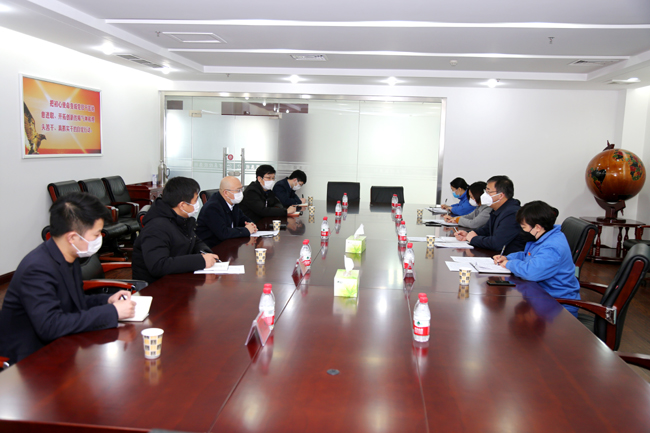 鄭州銀行洛陽分行行長田煒、副行長金昱一行到萬基控股集團(tuán)調(diào)研