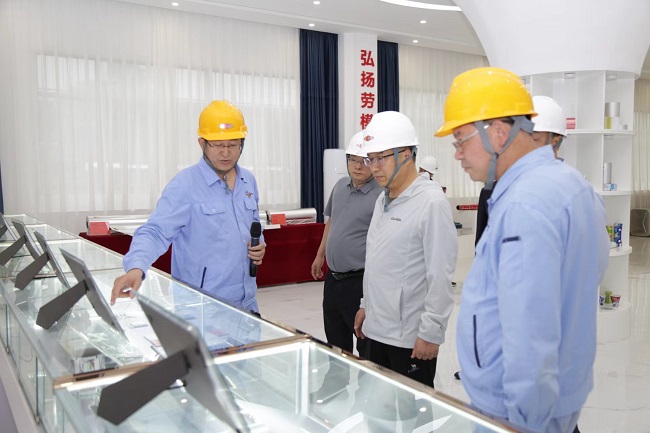 新安縣縣委常委、副縣長(zhǎng)吳良到萬(wàn)基控股集團(tuán)調(diào)研