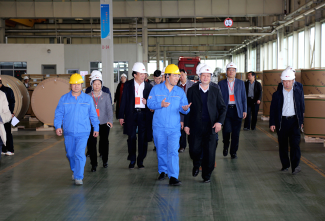 駐洛陽市省、市人大代表到萬基控股集團(tuán)參觀