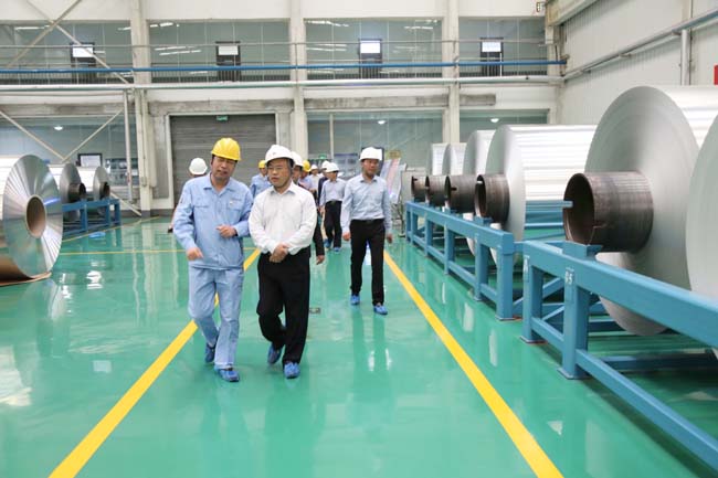 洛陽市委常委、常務(wù)副市長(zhǎng)吳孟鐸到萬基控股集團(tuán)調(diào)研